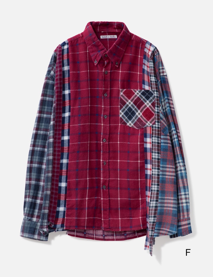 7 Cuts Wide Flannel Shirt Placeholder Image