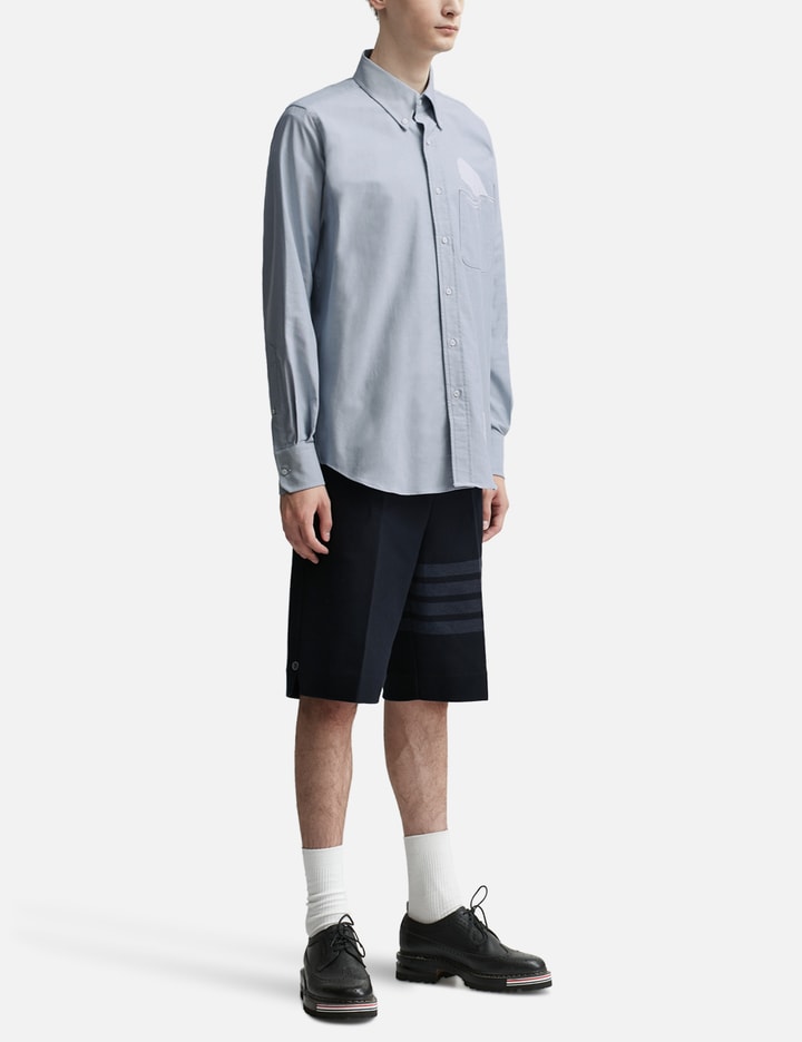 Solid Oxford Embroidered Whale Shirt Placeholder Image