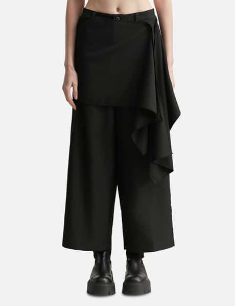 DEINET DEINET Wrap Pants Black
