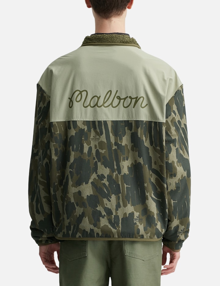 Malbon Golf Tour Divot Camo Sherpa Jacket