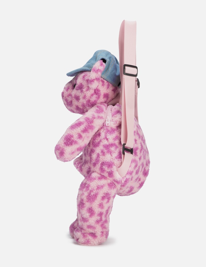 Acne Studios Arfust Teddy Bear Backpack in Pink