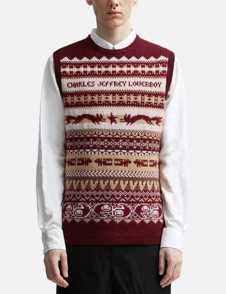 Fine Fairisle Vest view 10