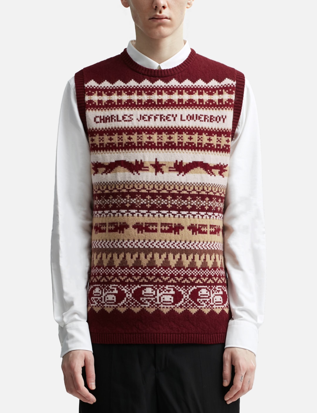 Fine Fairisle Vest view 11
