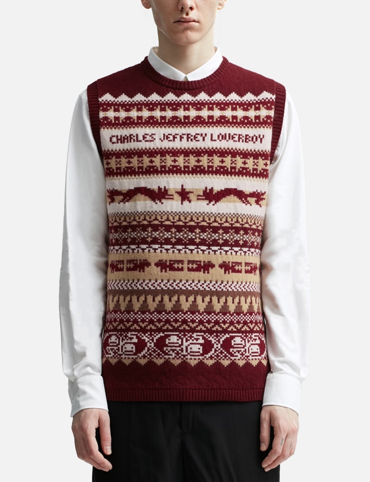 Fine Fairisle Vest Placeholder Image