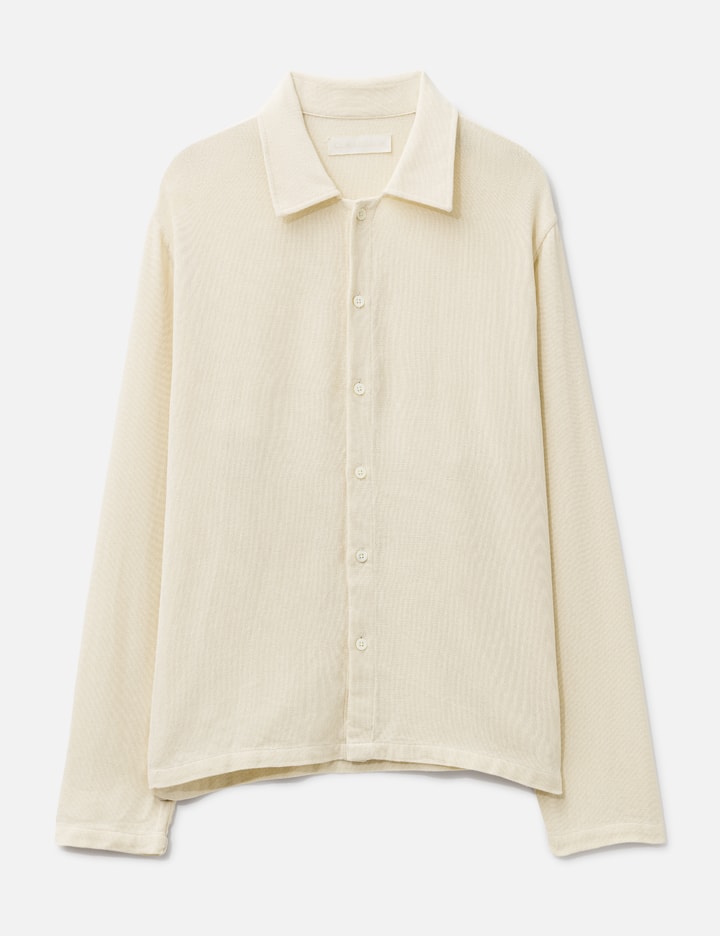 White Knit Long Sleeve