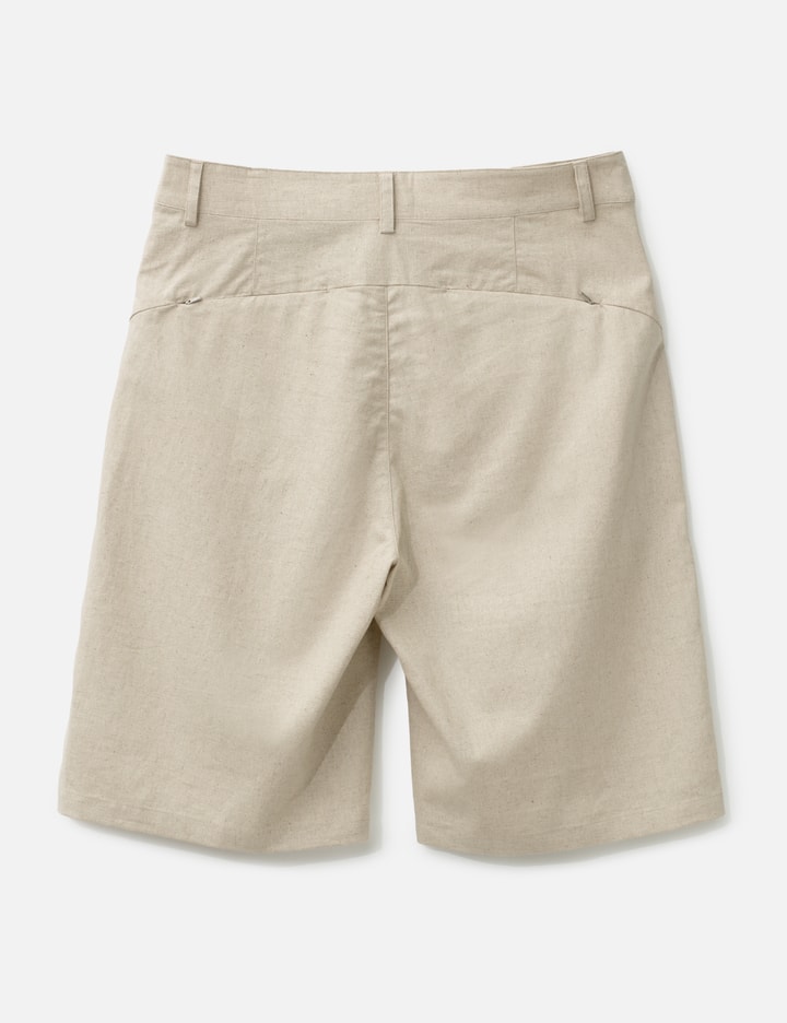 Hiking Patrol Path Linen Cotton Mixed Shorts
