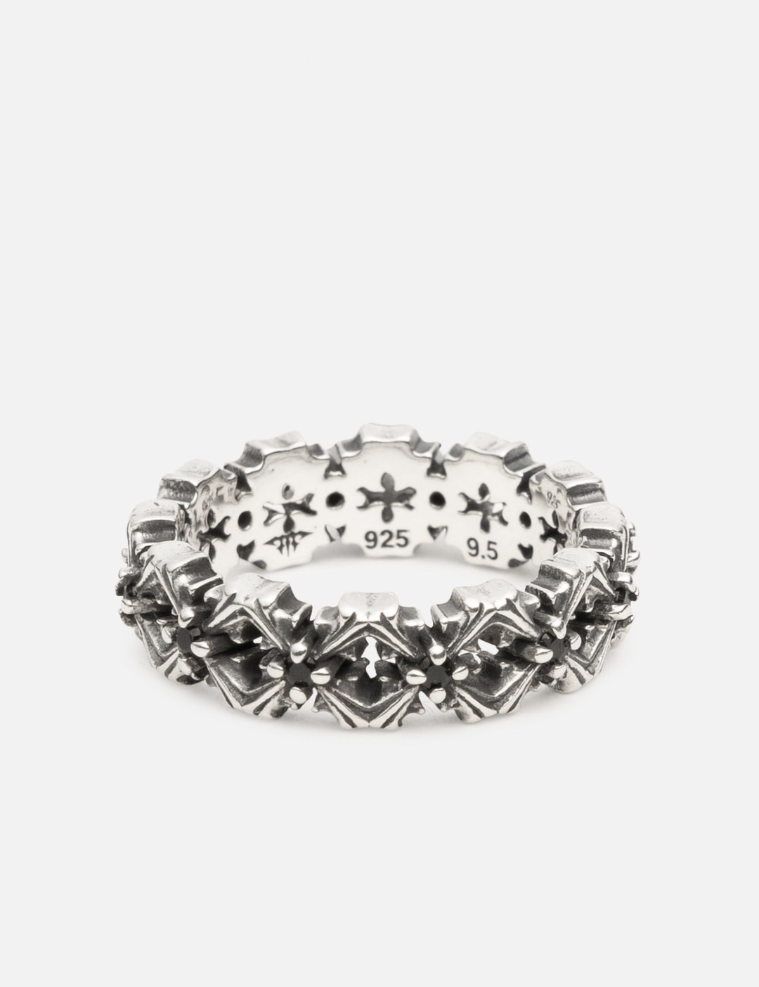CRUCIS Quadruplets Classic Oxidised Ring view 5