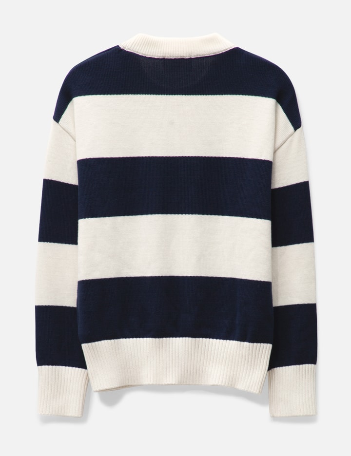 Ami de Coeur Sweater With Rugby Stripes Placeholder Image