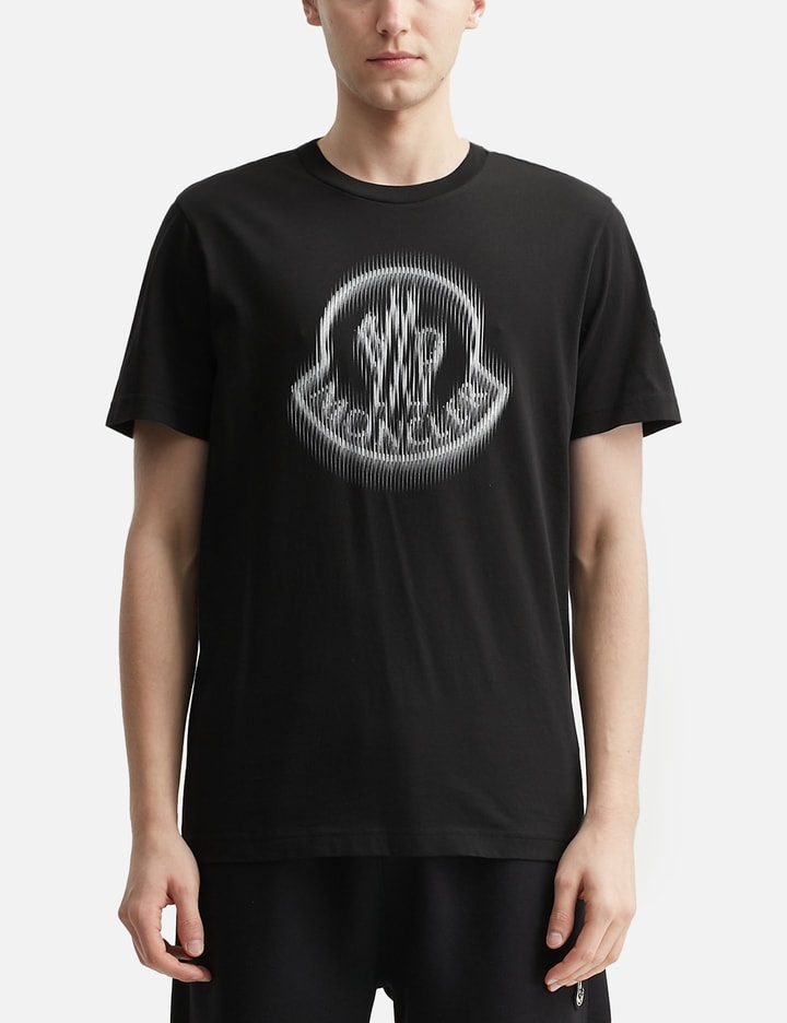 Moncler Cotton T-shirt With Logo On The Front
