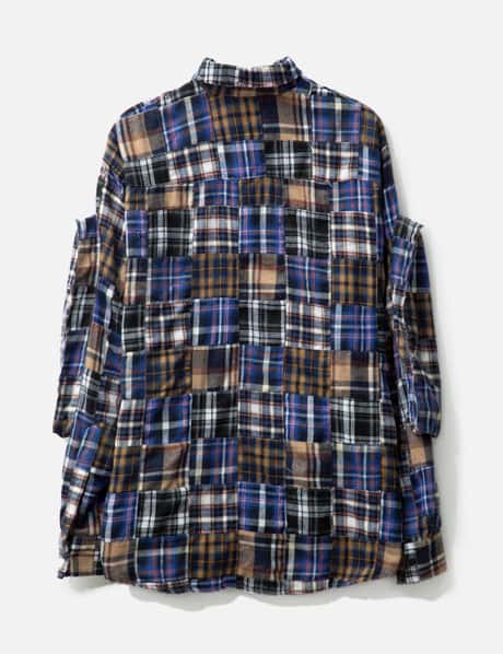 MULTI-PLAID POCKET FLANNEL view 9