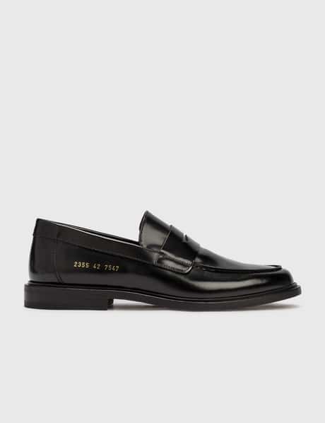 Common Projects Penny-Slot Leather Loafers