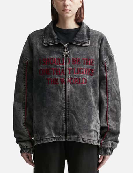 FINE CHAOS Denim Despair Track Jacket