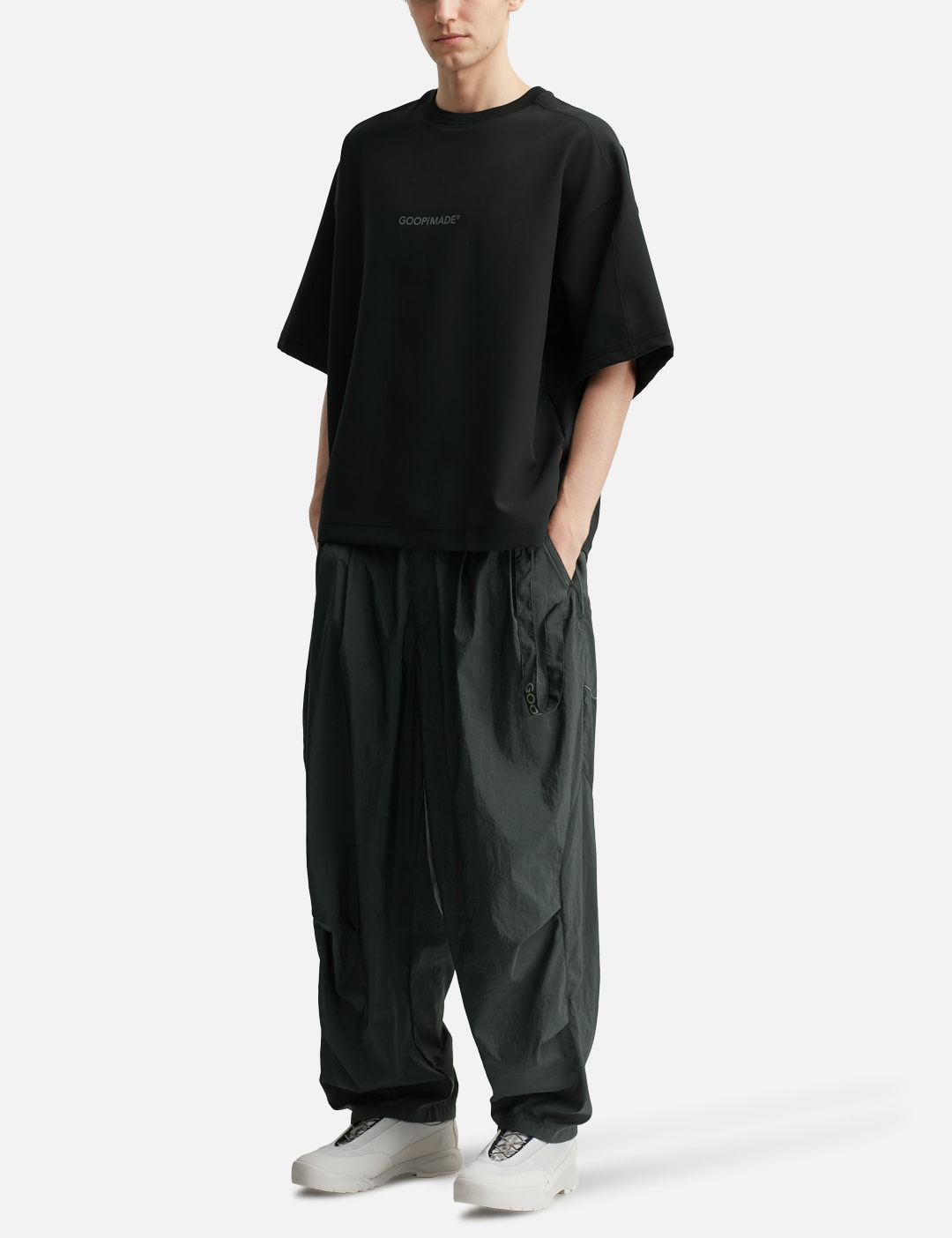 X TIGHTBOOTH “GTB-03P” SP Strap Baggy Slacks view 20