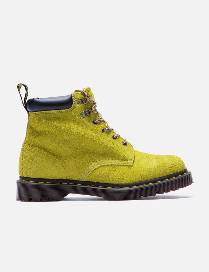 green suede doc martens