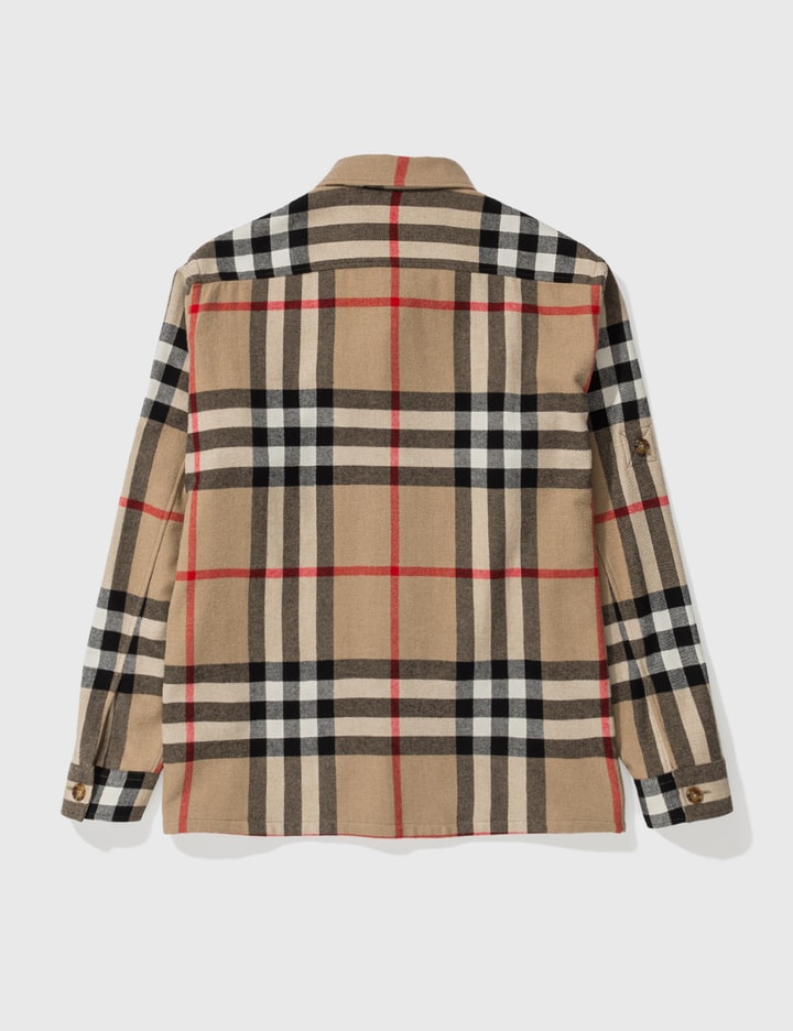 House Check Wool Cotton Shirt Placeholder Image