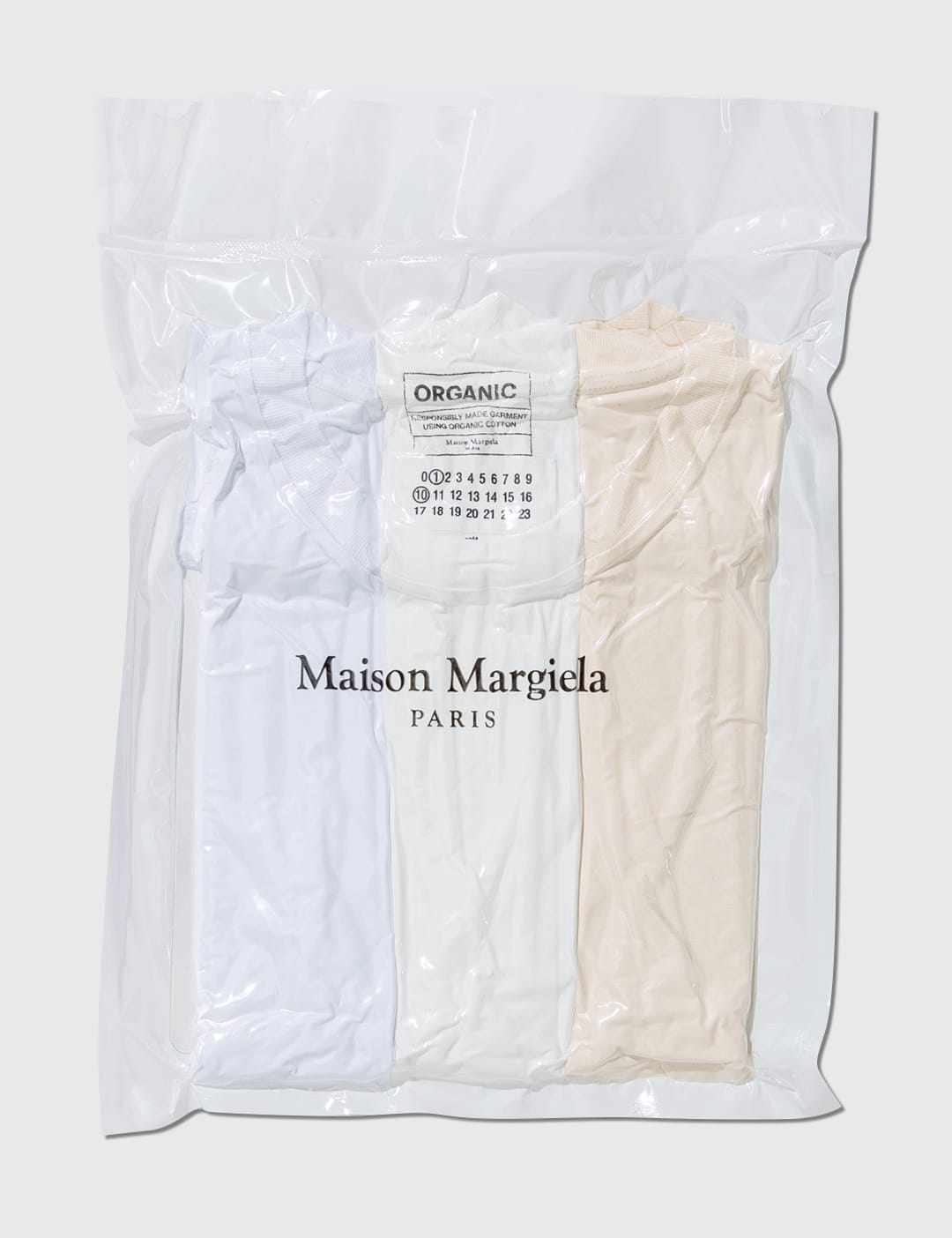 메종 마르지엘라 Maison Margiela 3-pack Cotton T-shirts