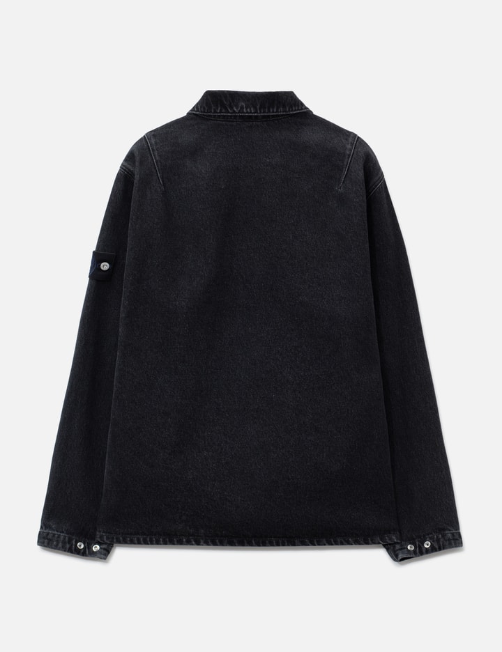 Stone Island Washed Denim Comfort-Fit Overshirt