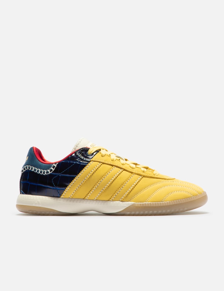 Adidas Originals Adidas Mn Samba Suede Sneakers Fade Yellow Gold In Yellow