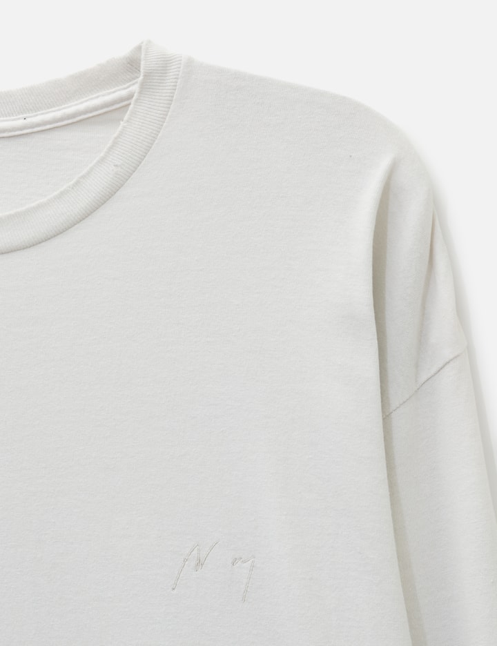 ANCELLM Embroidery Dyed LS T-Shirt