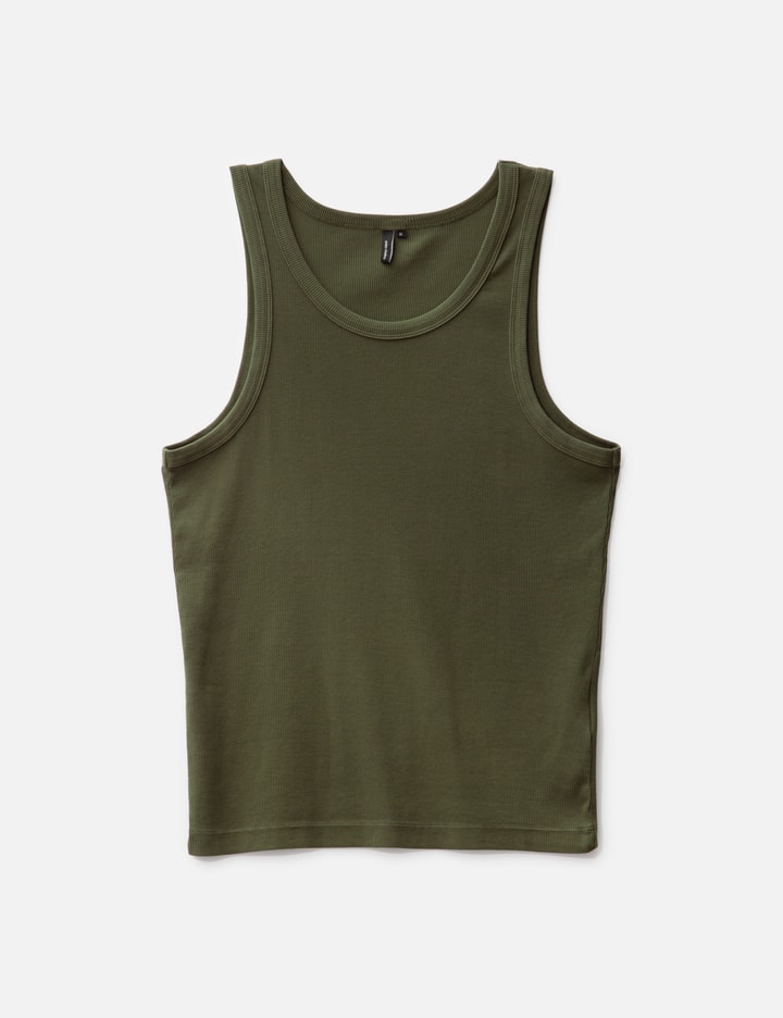 Entire Studios Rib Tank In Green