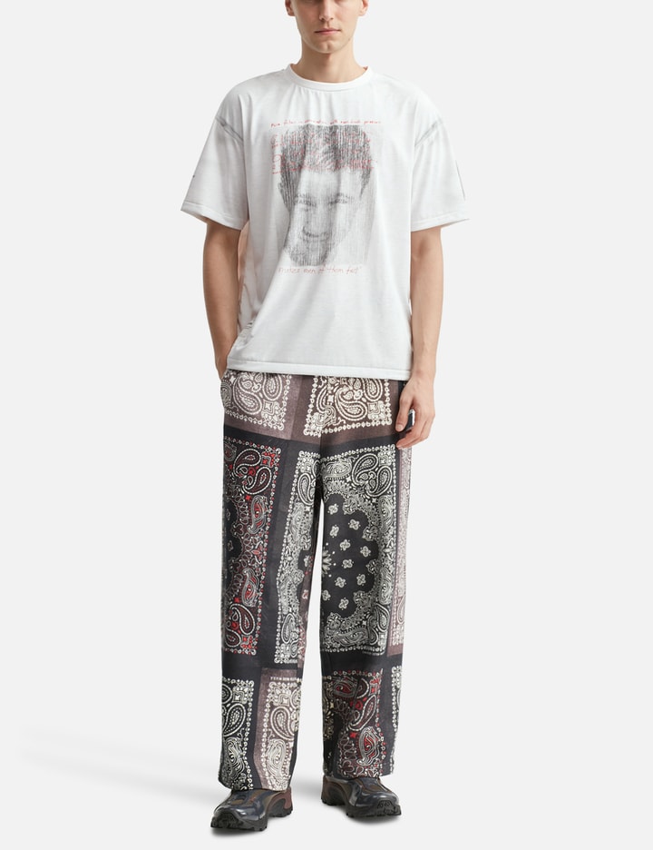 Tolq Short Sleeve Trompe L'oeil Scratch T-shirt