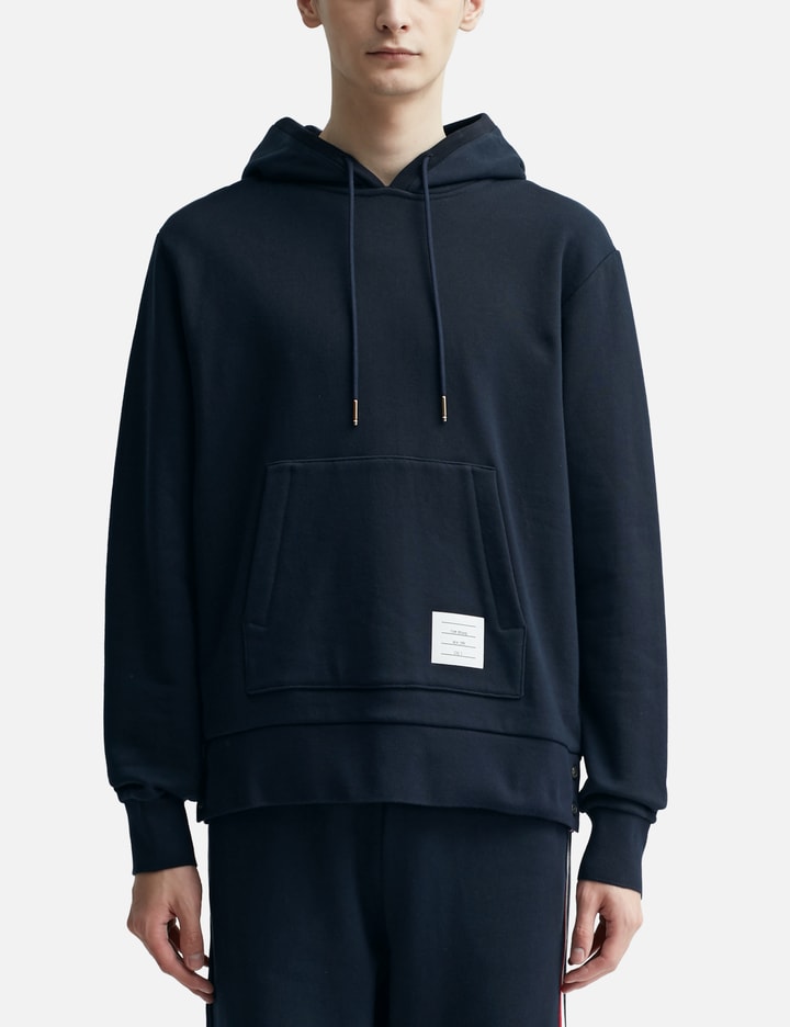 THOM BROWNE Striped Loopback Cotton-Jersey Zip-Up Hoodie for Men