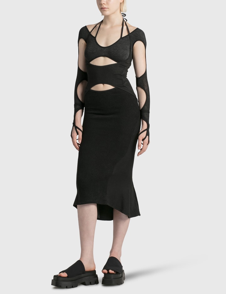Halter Dress With Sleeve Placeholder Image