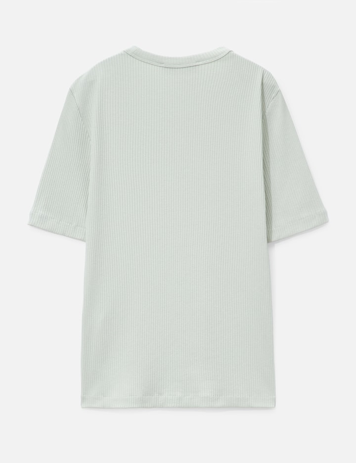 Maison Kitsuné Baby Fox Ribbed Fitted T-Shirt