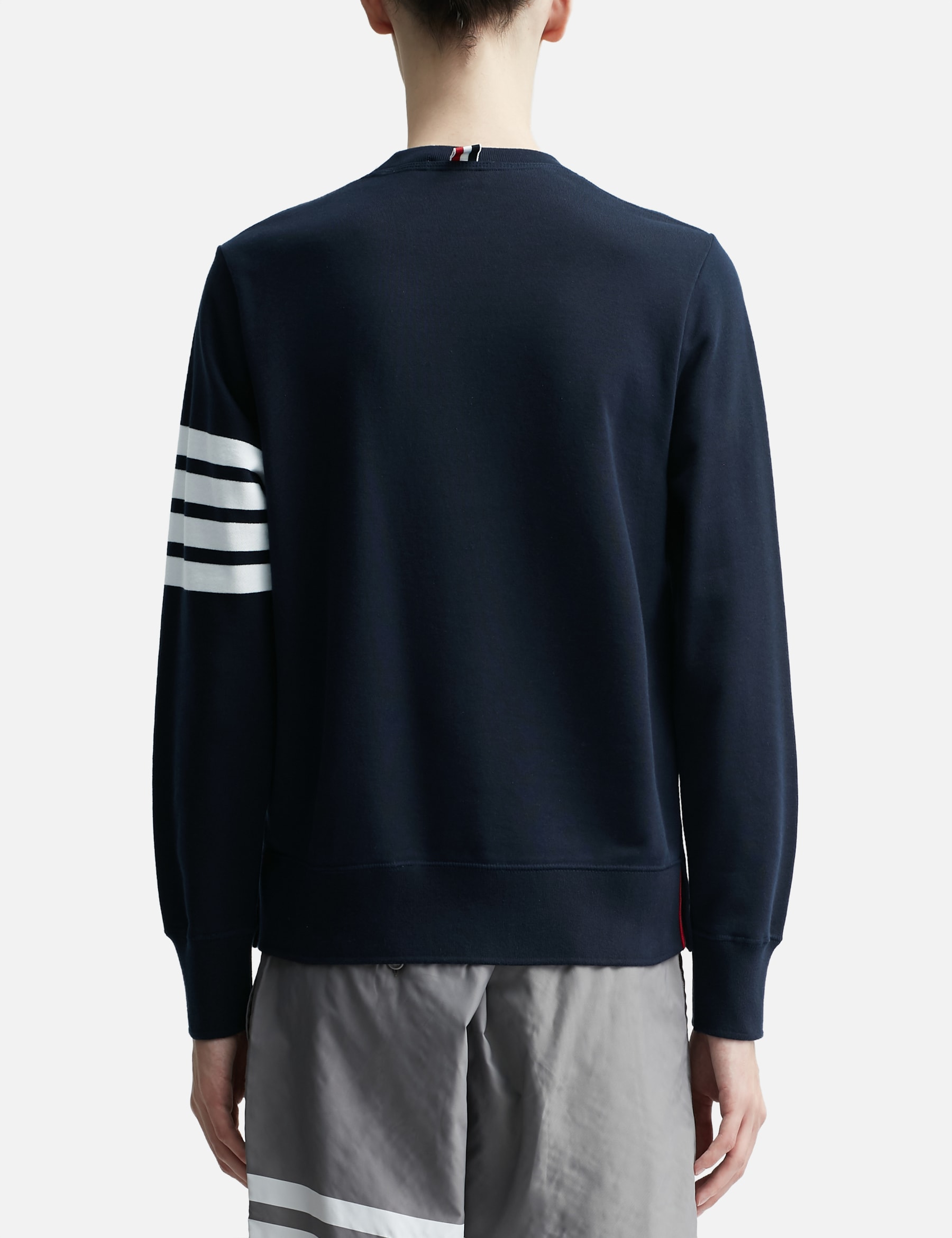 Loopback Jersey Knit 4-Bar Crewneck Sweatshirt view 19