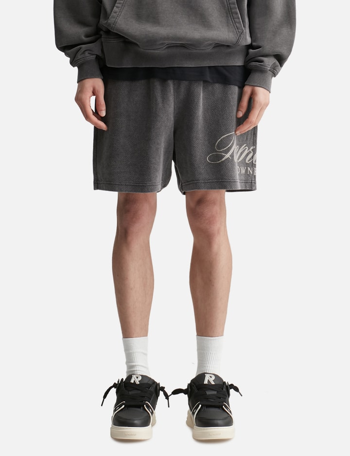 Represent Represent Owners Club Script Mesh Shorts