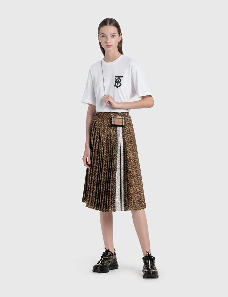 burberry vintage check card case