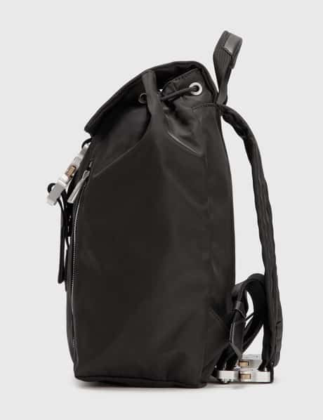 alyx black small leather backpack 1017 9SM Tank  BlackSkinny Alyx Mini Tank Backpack, Has