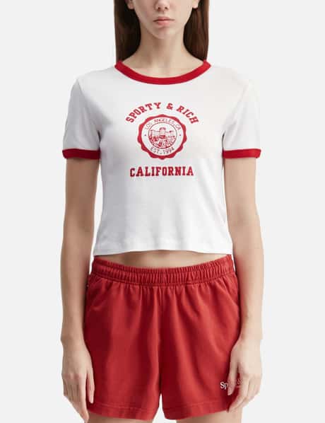 California Emblem Soft Ringer Tee view 10