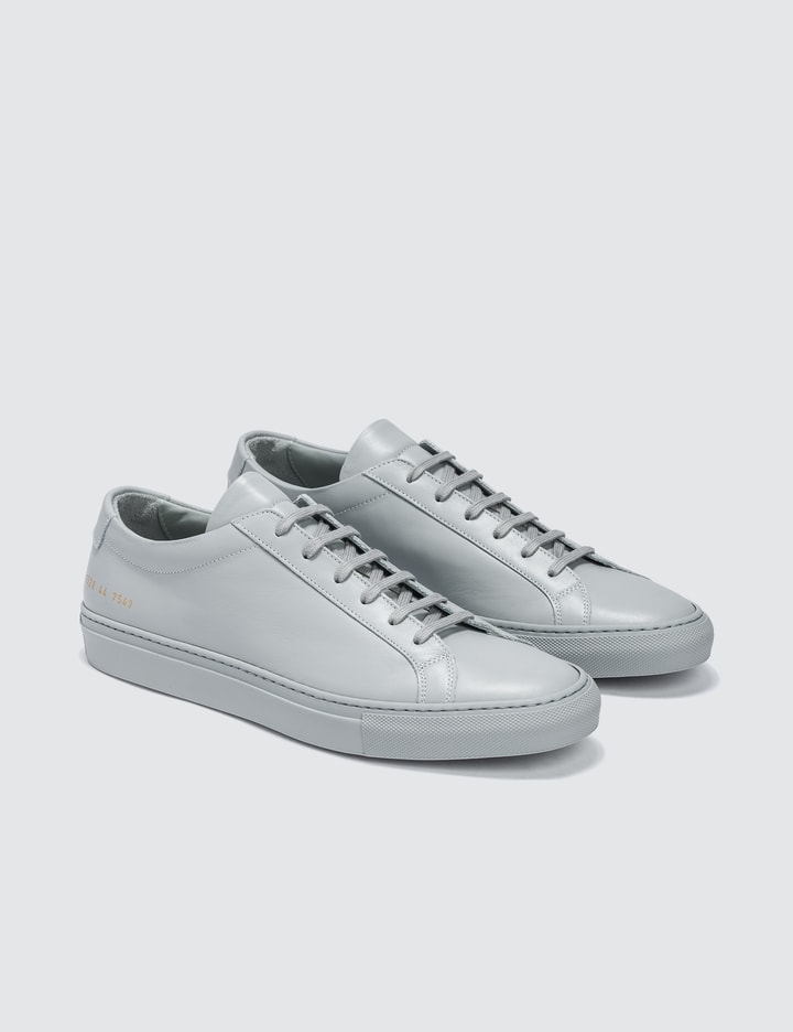 Shop Common Projects Original Achilles Low In Grey