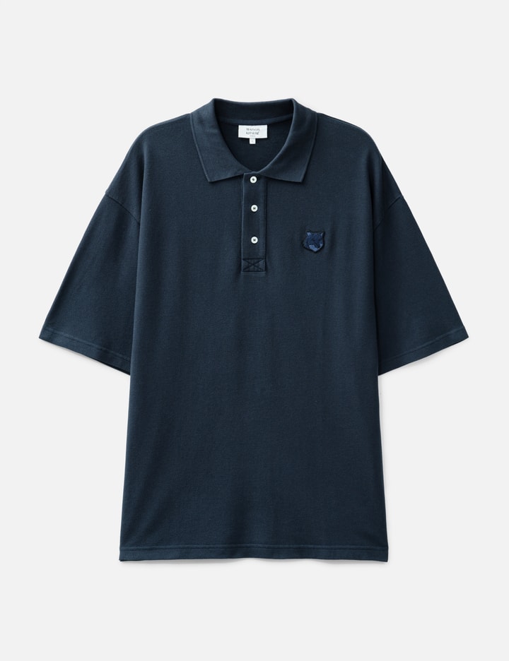 Bold Fox Head Patch Oversize Polo Placeholder Image