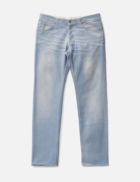 Helmut Lang Helmut Lang Overprinted Denim Jeans