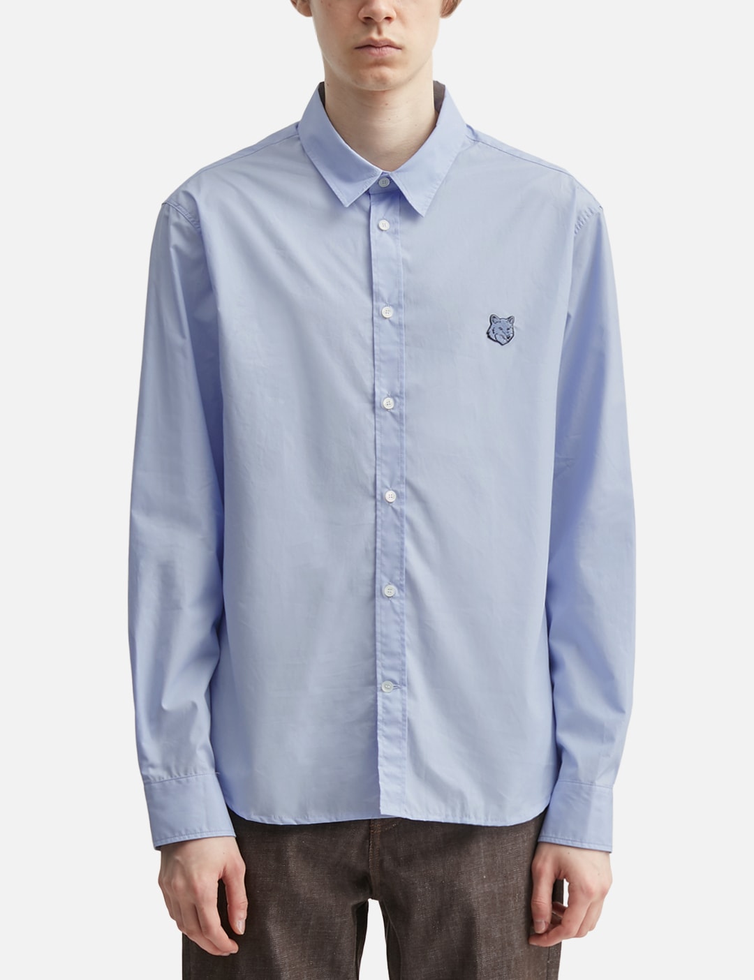 Tonal Fox Head Casual Shirt view 18