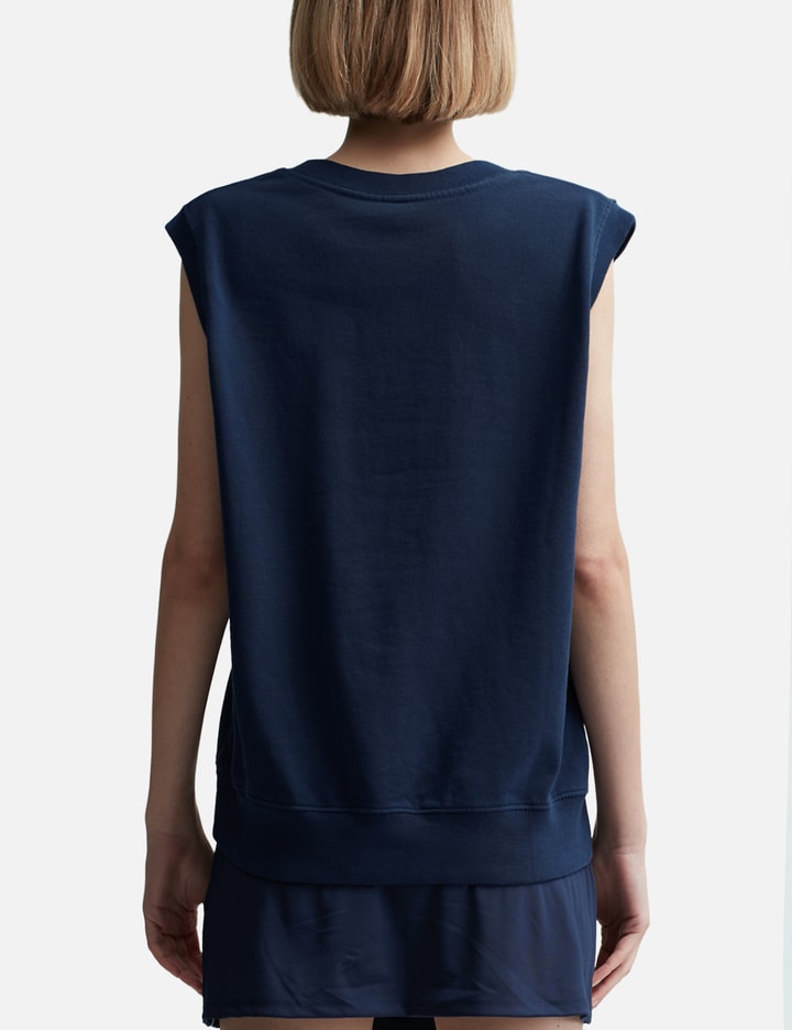 Shop Sporty &amp; Rich Syracuse V Neck Vest In Blue