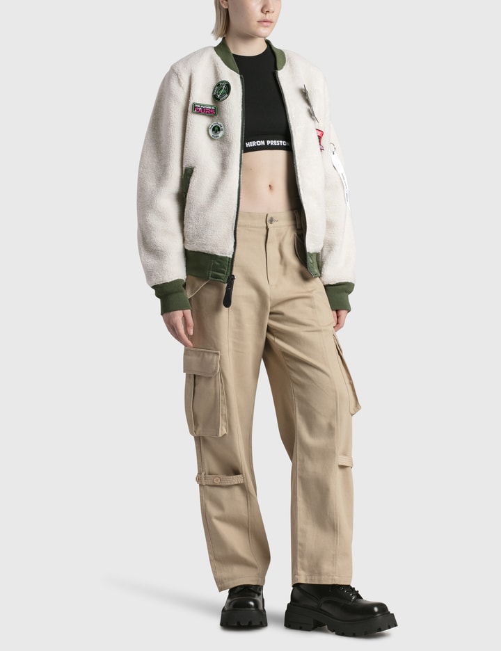 Hypebae x Shake Shack Reversible Sherpa Flight Jacket Placeholder Image