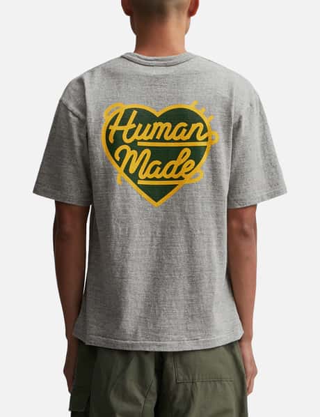 Human Made - HEART BADGE T-SHIRT | HBX - Globally Curated Fashion  