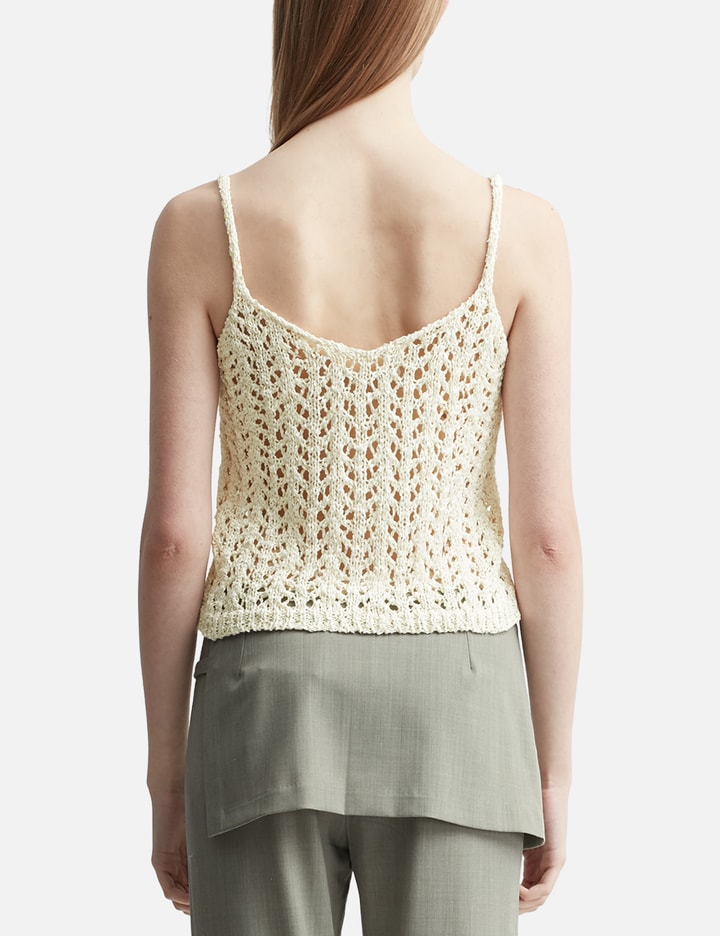 Resort-style knitted tank Placeholder Image