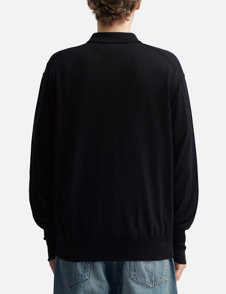 Wool Knit L/S Polo Shirts Placeholder Image