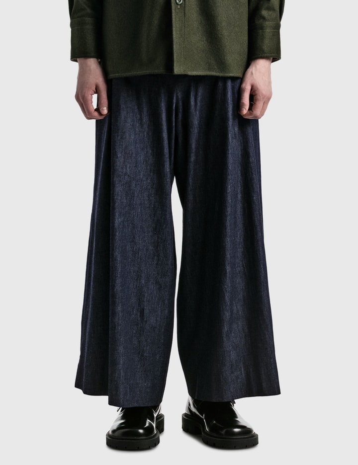 Wide Denim Pants Placeholder Image