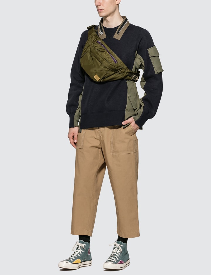 Sacai x Porter Nylon Waist Bag – La Garçonne