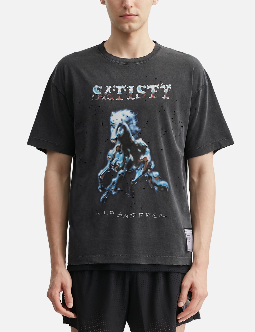 SATISFY MothTech™ T-Shirt With Eagle Print - レーザー 