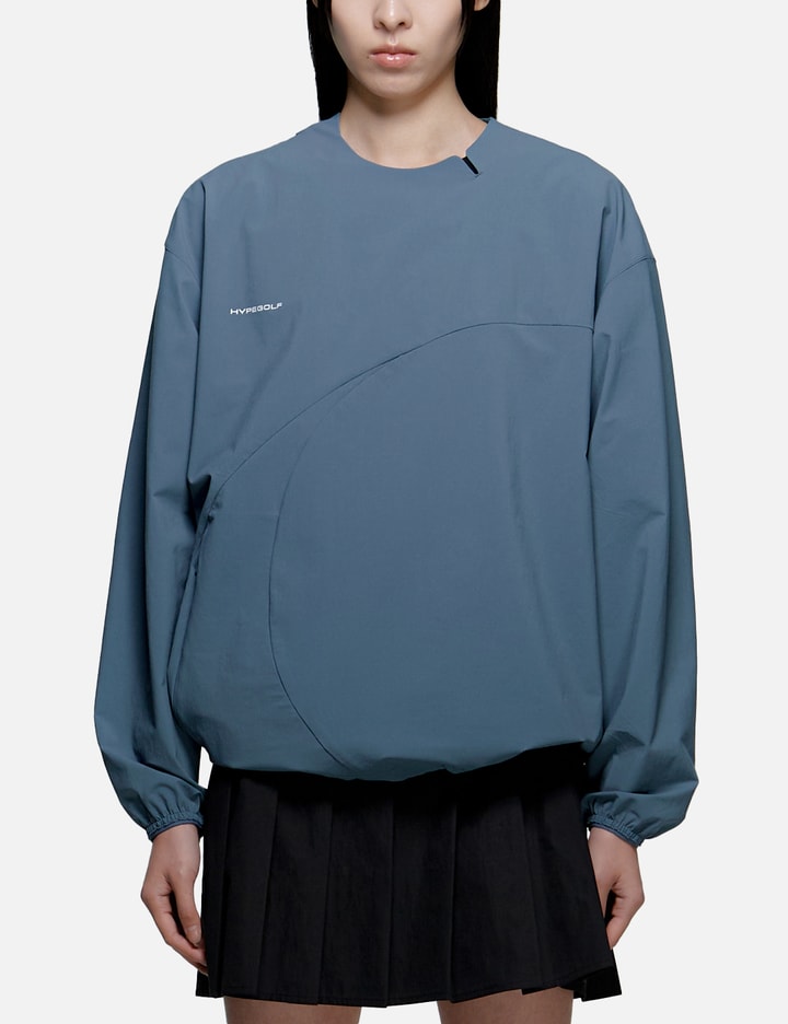 Hypegolf X Post Archive Faction (paf) Woven Track Top In Blue