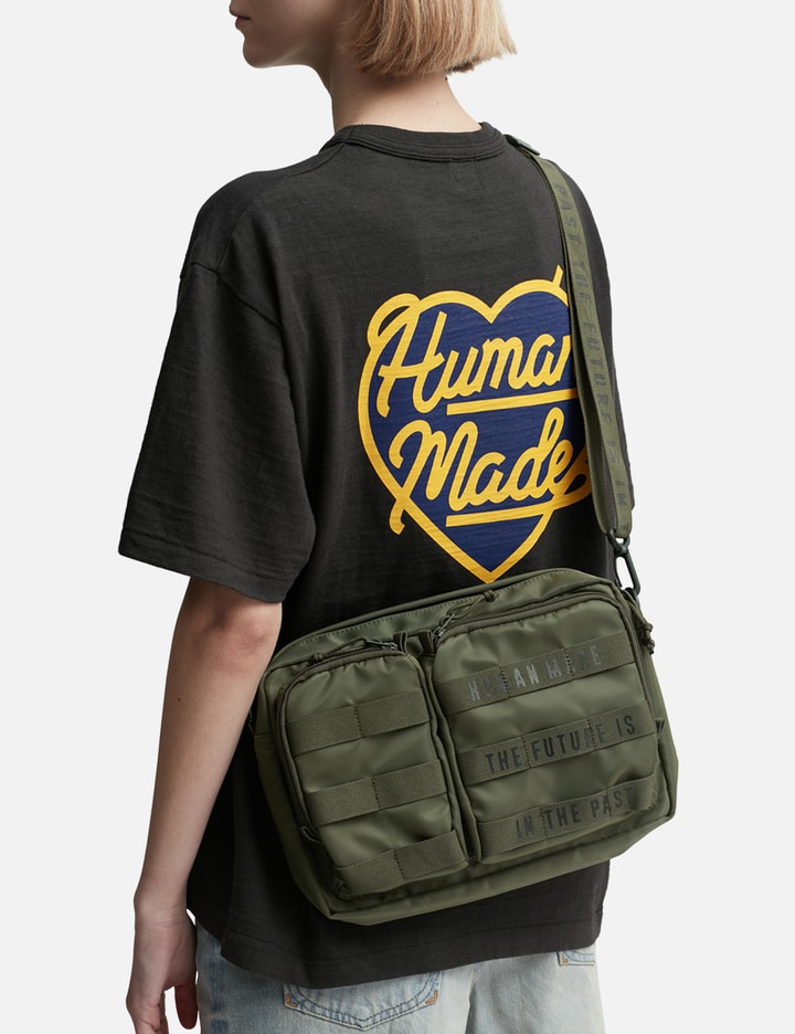 Shop Human Made Large Military Pouch In Green