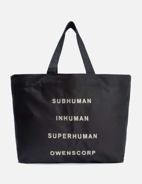 Rick Owens BEACH BAG W SLOGAN