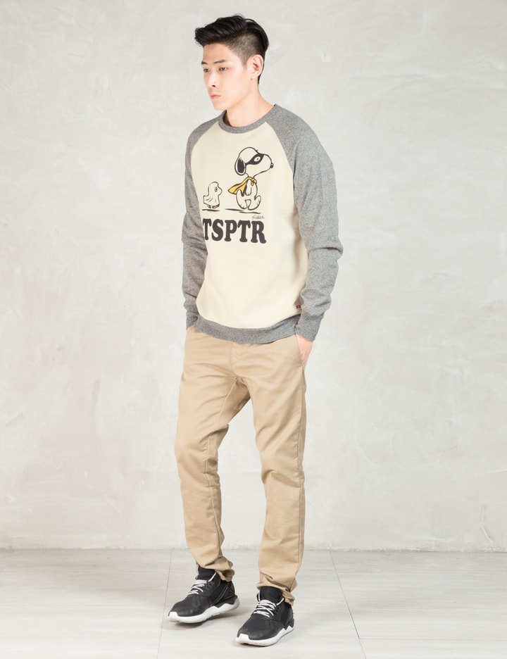 White/grey Masked Marvel Sweatshirt Placeholder Image