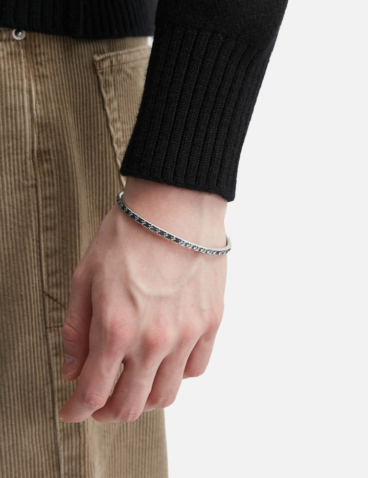 Twojeys Star Studded Bangle In Metallic